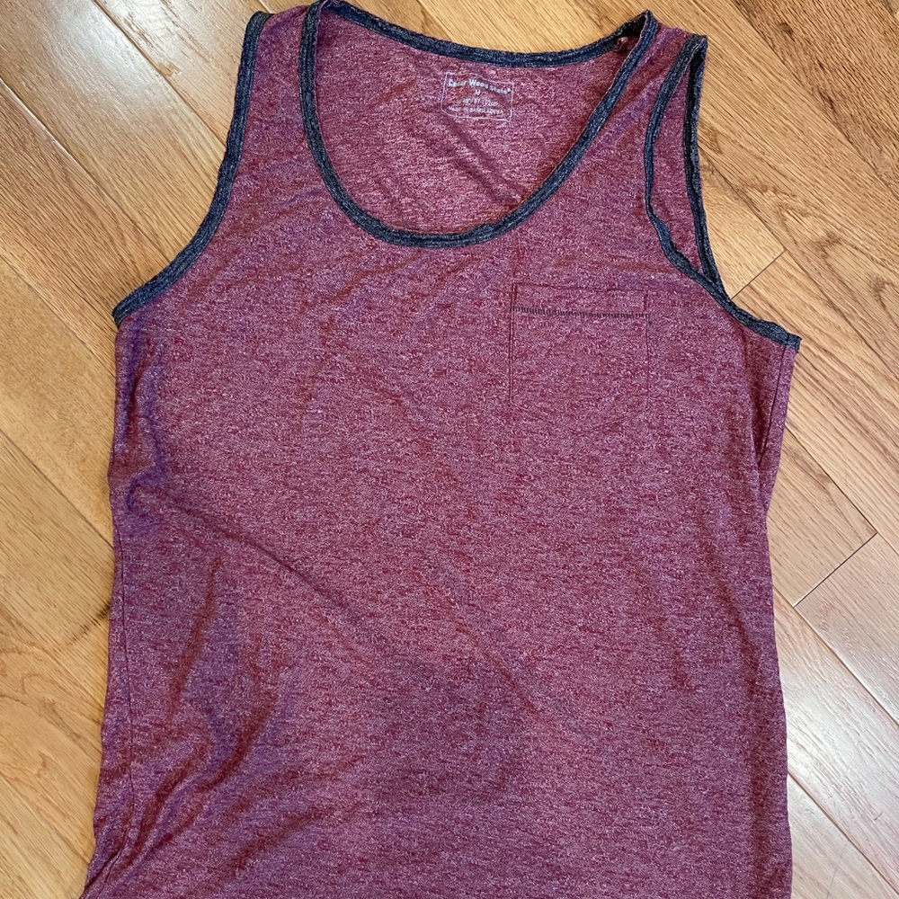 Men’s Maroon Tank - size Medium